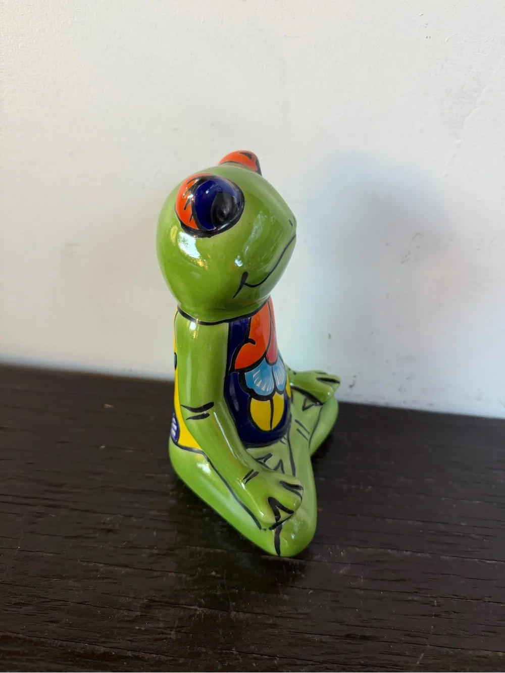 Handmade bright lime
